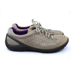 Ecco Biom Fjuel Racer Women's Size 8 EU 39 Tan Sneakers Athletic Shoes